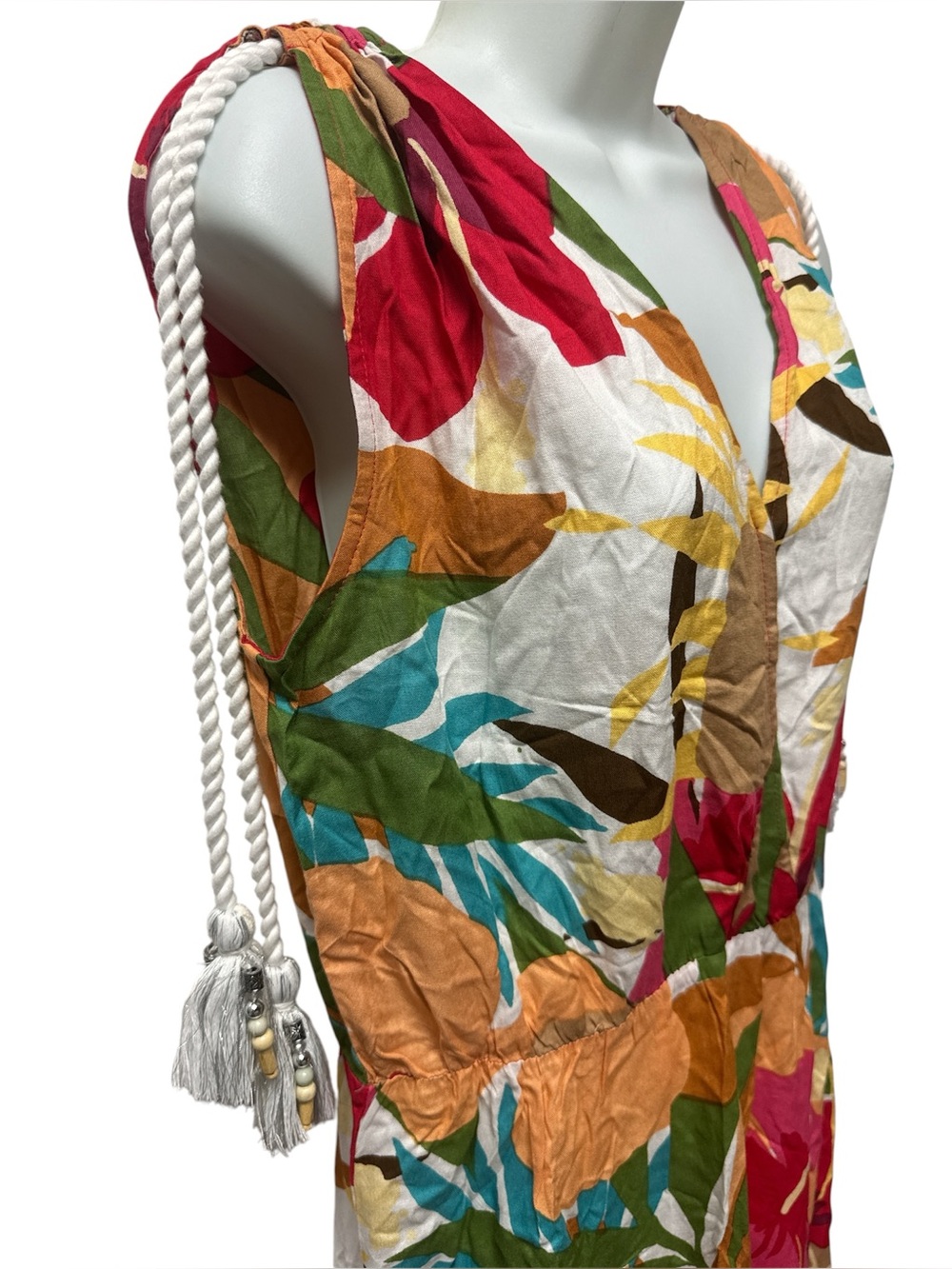 Marshalls Floral Sundress in Pink and Tan